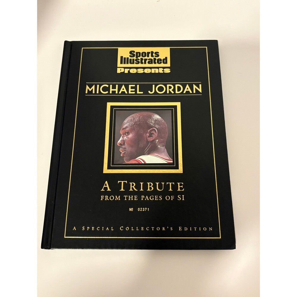 Michael Jordan A Tribute Pages of SI 1999 Collector's Edition #02371 Hardcover